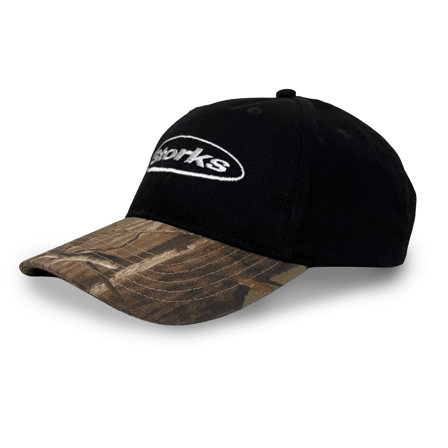 OVAL LOGO CAP (2TONE WITH CAMO VISOR)