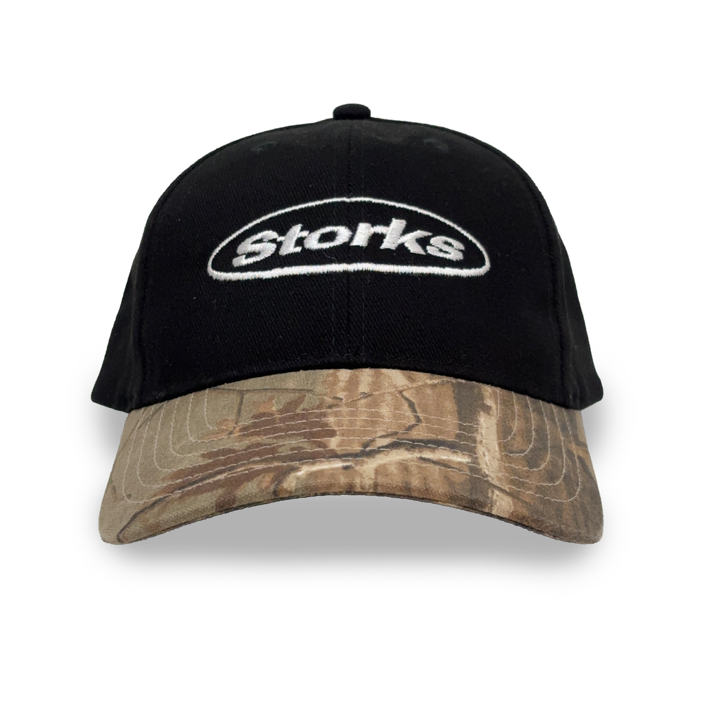 OVAL LOGO CAP (2TONE WITH CAMO VISOR)